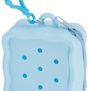 Kids Friendly Zippered Money Bag Soft Silicone Pouches Soft Change Pouches for Coin Cards Keychains Daily Use