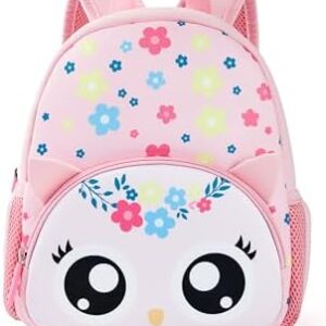 KK CRAFTS Preschool Backpack Toddler Neoprene Animal Waterproof Schoolbag Lunch backpack for Kids Boys Girls