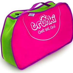 Trunki Tidy Bag for Ride On Kids Suitcase and Hand Luggage for Children (Pink/Purple)