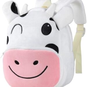 HAHASHOW Children's Nursery Backpack 2-4 Years Old, Nursery Backpack for Children and Children in Plush with Cute Animal Design for Nursery and Travel