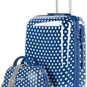 ITACA - Women's and Children's Toilet Bag PC Polycarbonate. Quality Travel Toiletry Bag Rigid with Top Handle and Adjustable Shoulder Strap. Stylish ITACA Brand