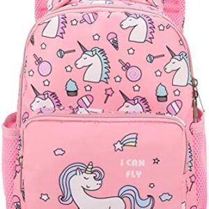 Backpack for Girls,Unicorn School Bag,BETOY Cute Unicorn Toddler Backpack Lightweight Little Kids Backpack School Bag with Chest Strap