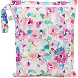 Bumkins Waterproof Wet Bags for Baby, Travel, Swimsuit, Cloth Diapers, Pump Parts, Gym Clothes, Toiletries, Strap to Stroller, Zipper Reusable Bag, Packing Pouch